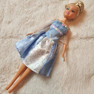 Zuru Sparkle Girls Blonde Doll Blue Dress